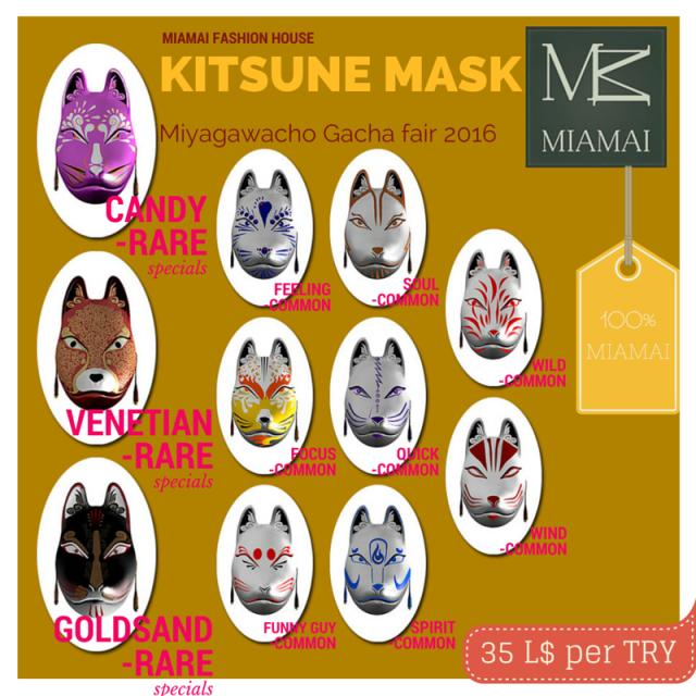 Miamai_Kitsune mask_Miyagawacho Gacha fair 2016-Key [416041]